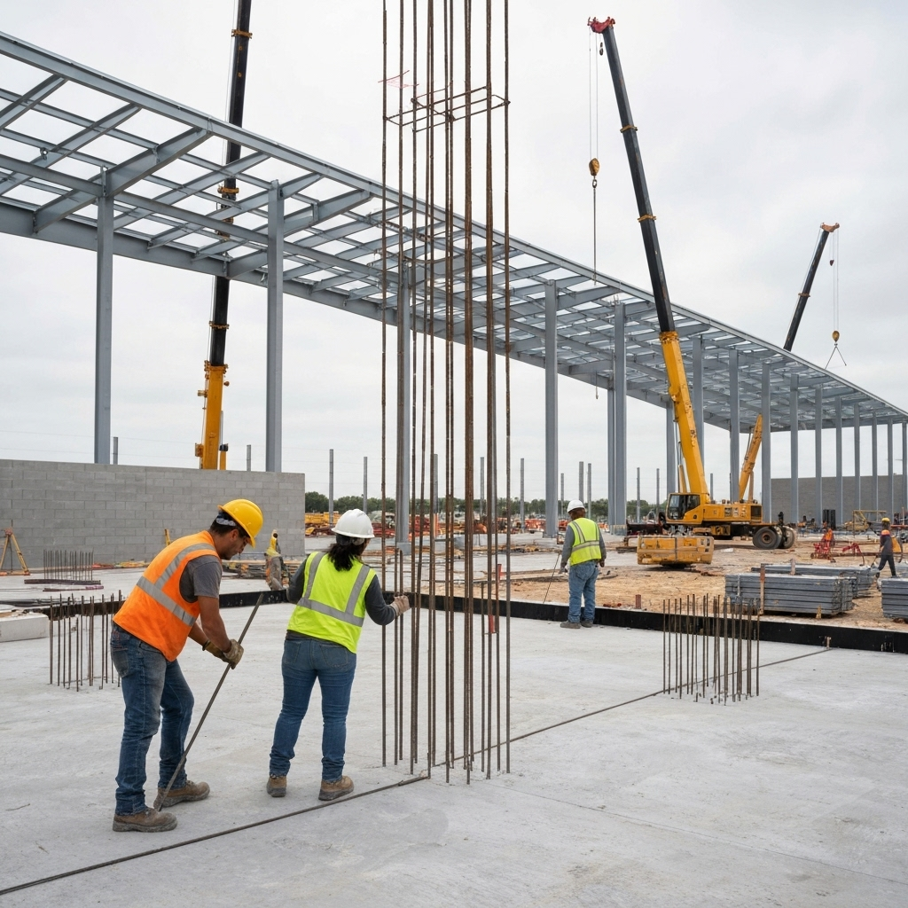 Doral Industrial Construction Staking